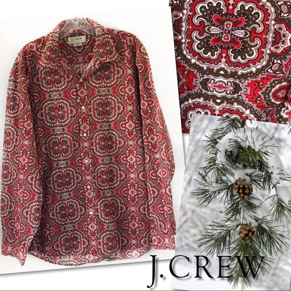 J. Crew Saint Sport New Orleans Shirt SZ L